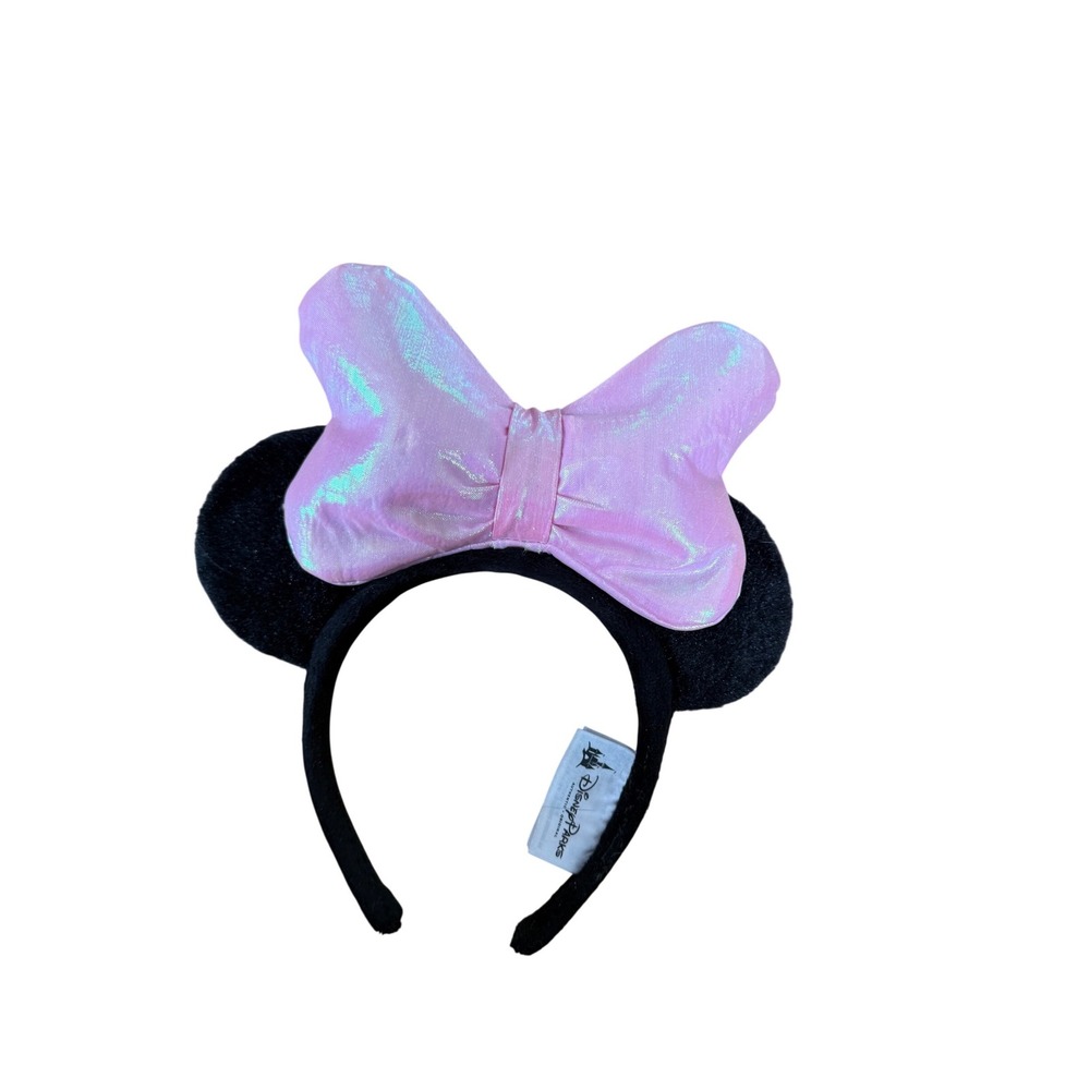 Disney Parks Minnie‎ Mouse light up headband ears pink bow
